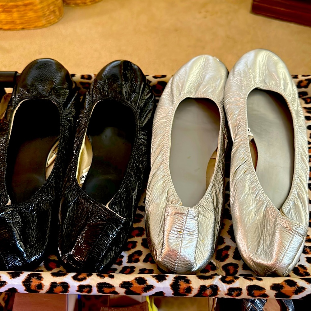 Ballet style shoes 2 pairs
